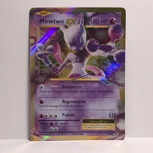 Mewtwo EX 52/108 XY Evolutions Holo Ultra Rare Pokemon Card RP
